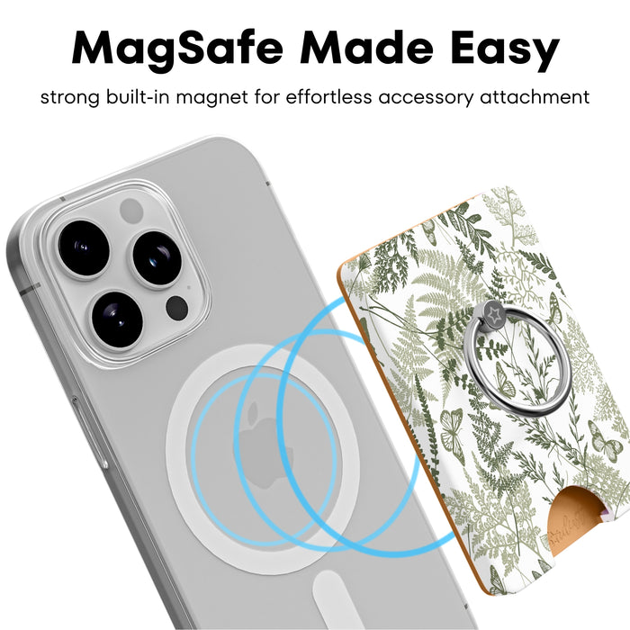 Sage Jungle MagSafe Wallet