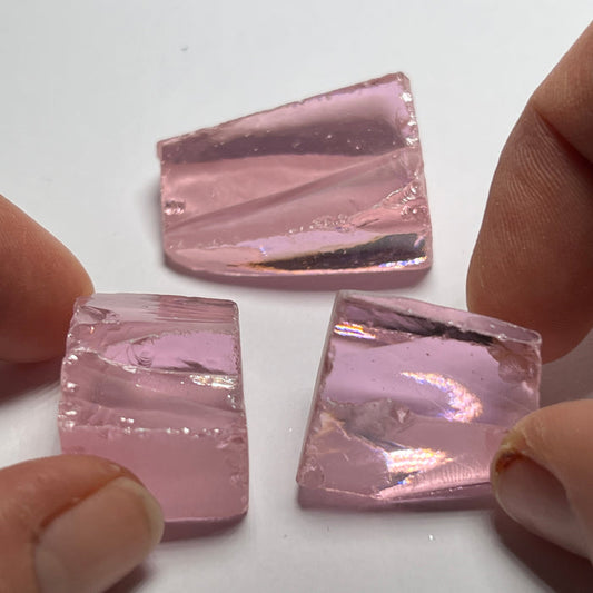 Salmon Pink Cubic Zirconia