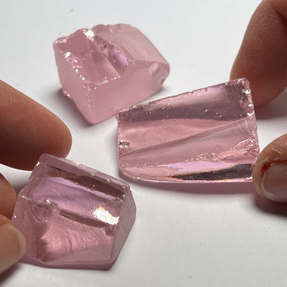 Salmon Pink Cubic Zirconia
