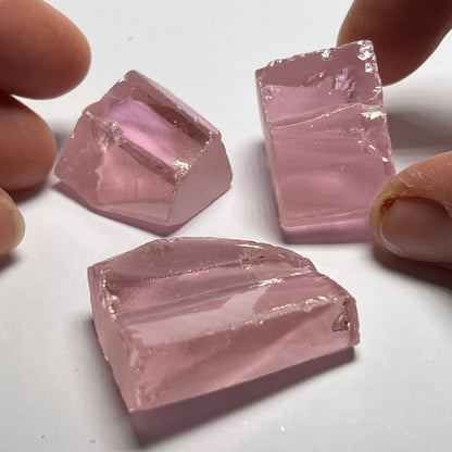 Salmon Pink Cubic Zirconia