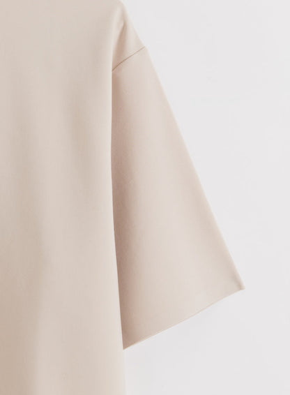 Sand Luxe Boxy Short Sleeve