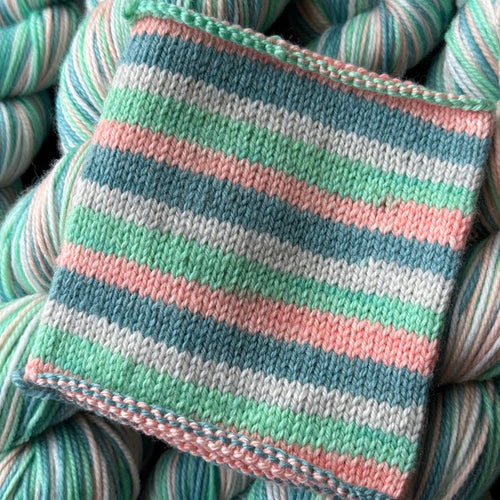 Say Something - Self Striping Merino Nylon Sock & DK