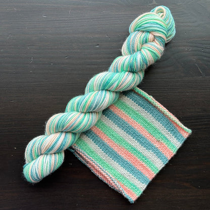 Say Something - Self Striping Merino Nylon Sock & DK