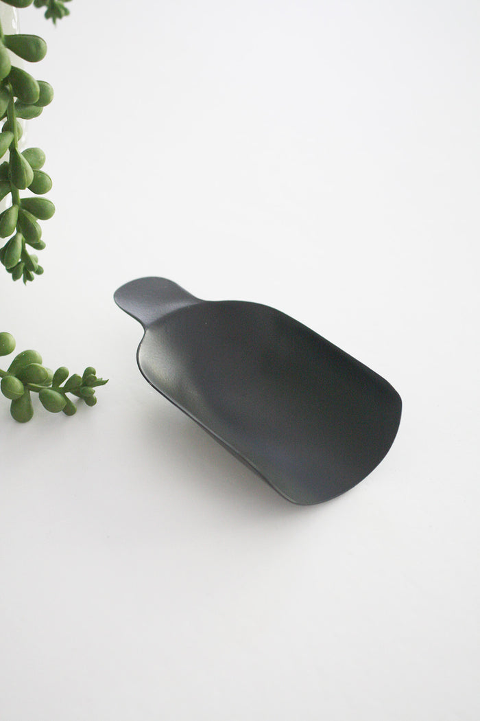 Scoop - Small Black Powdercoated Iron