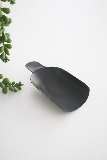 Scoop - Small Black Powdercoated Iron