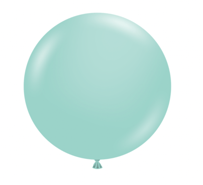 Havin a Party Balloons Sea Glass Blue 36" Jumbo Balloons