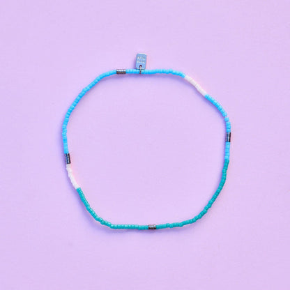 Seafoam Dream Stretch Anklet