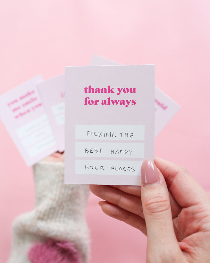 Self Love Bucket List + Compliment Cards