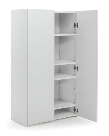 Seville Shoe Storage Cabinet - White ( B Grade 42754 - 42755 )