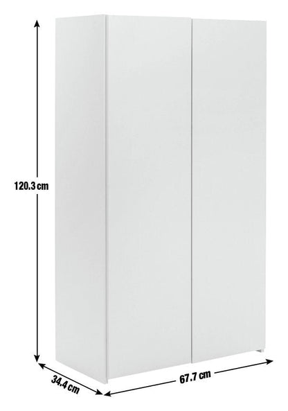 Seville Shoe Storage Cabinet - White ( B Grade 42754 - 42755 )