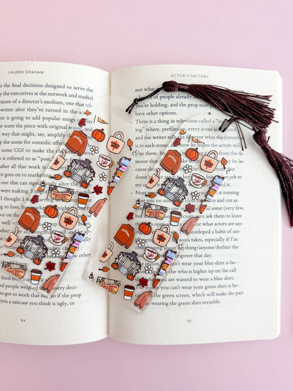 S.H. Pumpkin Patch E Reader Case and/or Bookmark [Combined Listing]