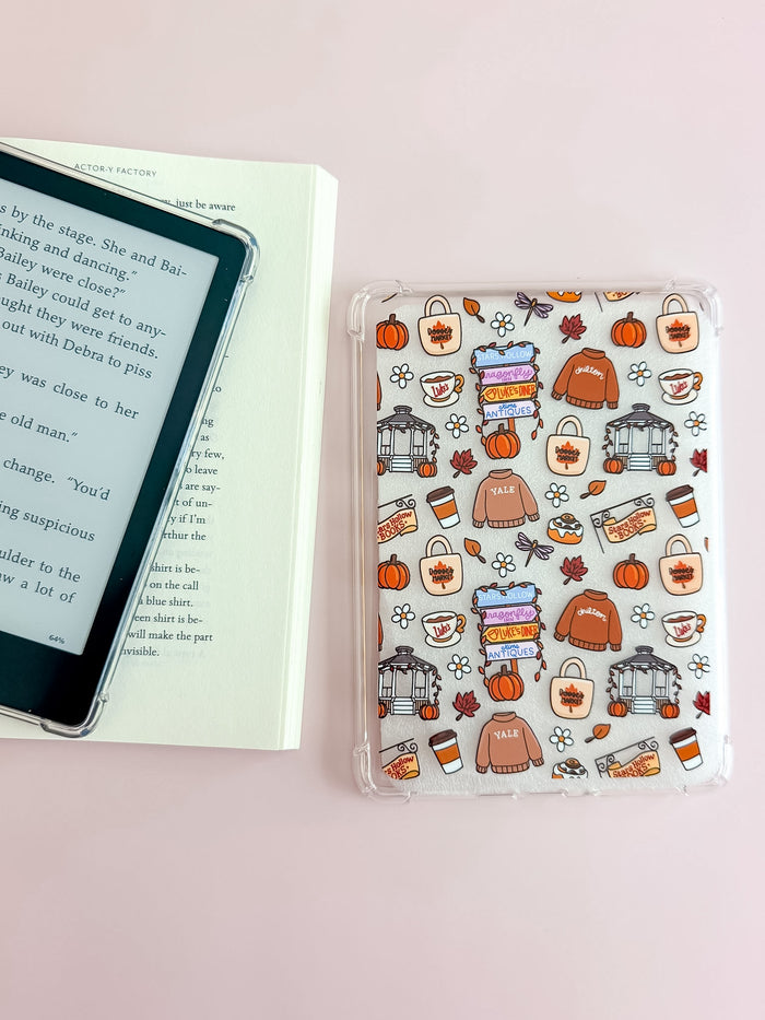 S.H. Pumpkin Patch E Reader Case and/or Bookmark [Combined Listing]