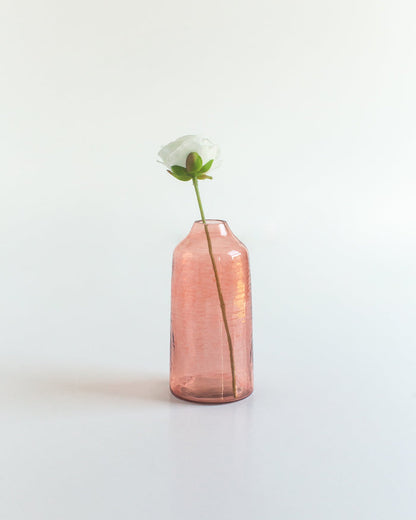 Siena Handblown Hammered Bud Vase