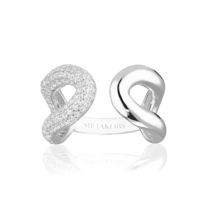 Sif Jakobs Ring Capri due Zirkonia – SJ-R62015-CZ-SS