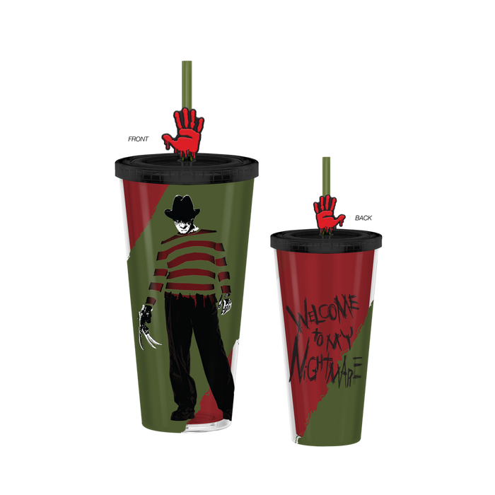 Silver Buffalo A Nightmare on Elm Street Springwood High 24oz Plastic Cold Cup