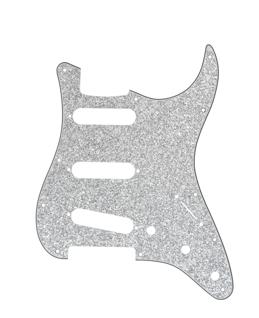 D'Andrea USA Silver Sparkle | Strat Pickguard