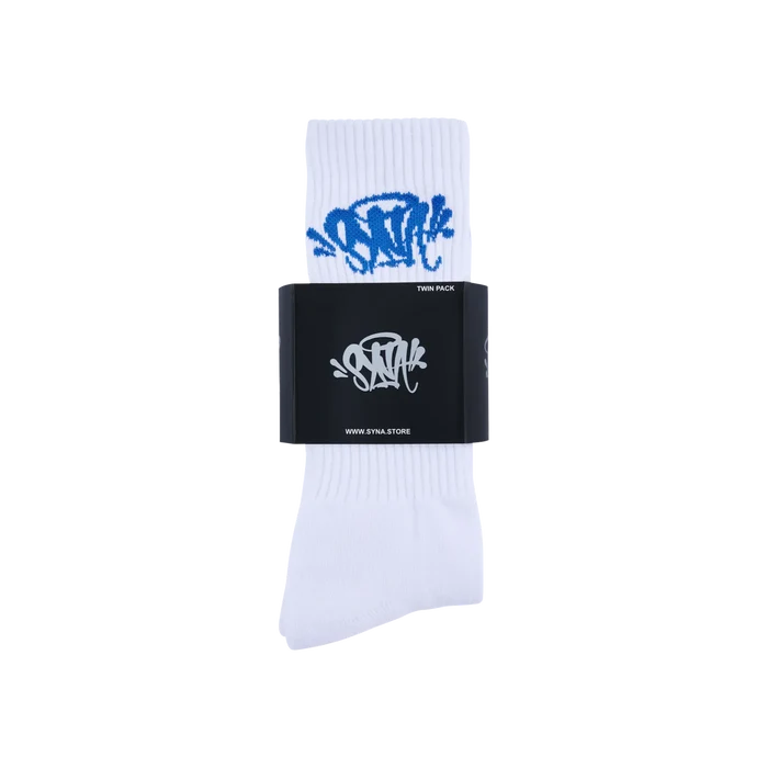 Skarpetki Syna World 2-Pack White/Blue Syna World Skarpetki