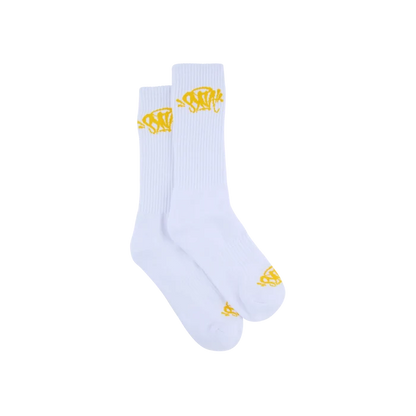 Skarpetki Syna World 2-Pack White/Yellow Syna World Skarpetki