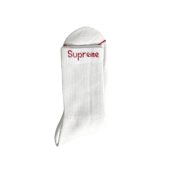Skarpety Supreme Hanes Crew Socks White 1 para SUPREME Skarpetki