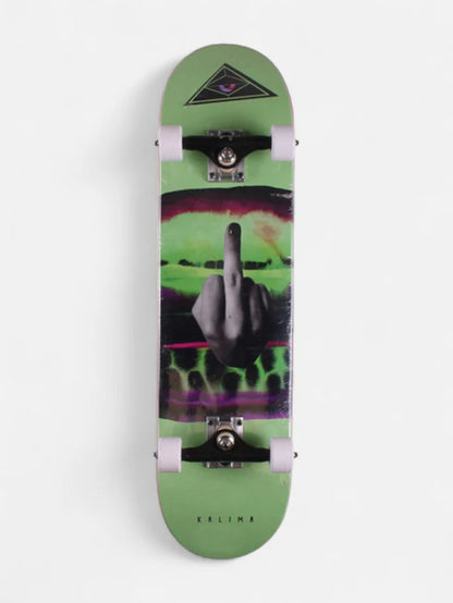 Skate Completo Kalima Flip Off Verde Lima