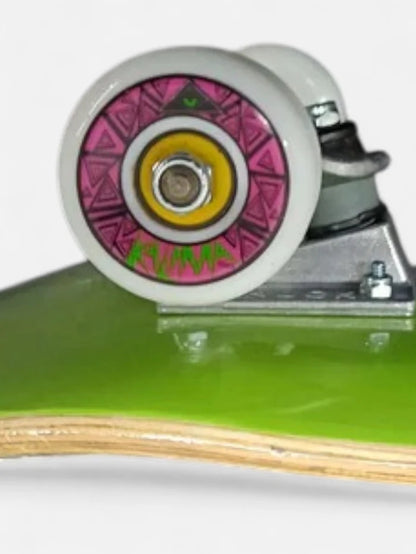 Skate Completo Kalima Flip Off Verde Lima