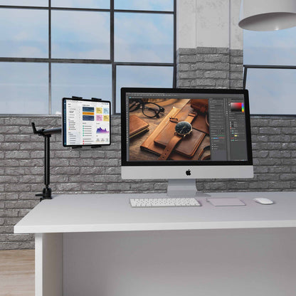 Slim-Grip® Tablet Holder with Clamp Mount and 22" Arm