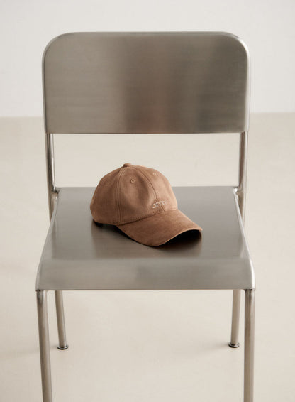 Small Logo Suede Cap