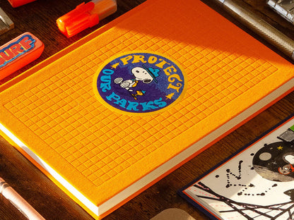 Snoopy Protect Our Parks Vinyl Sticker