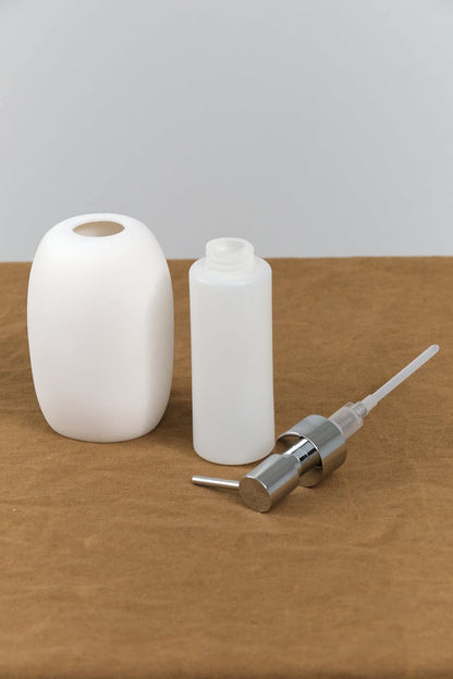 Tina Frey Designs Home Bath Accessories Soap Dispenser White / 3" L X 3" W X 7" H