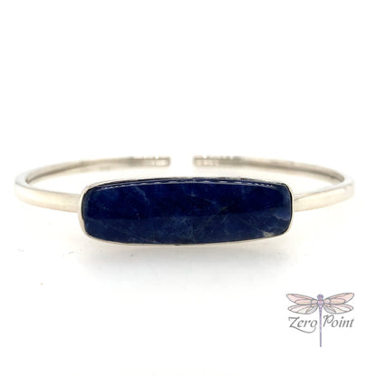 Sodalite Bangle Bracelet - Zero Point Crystals