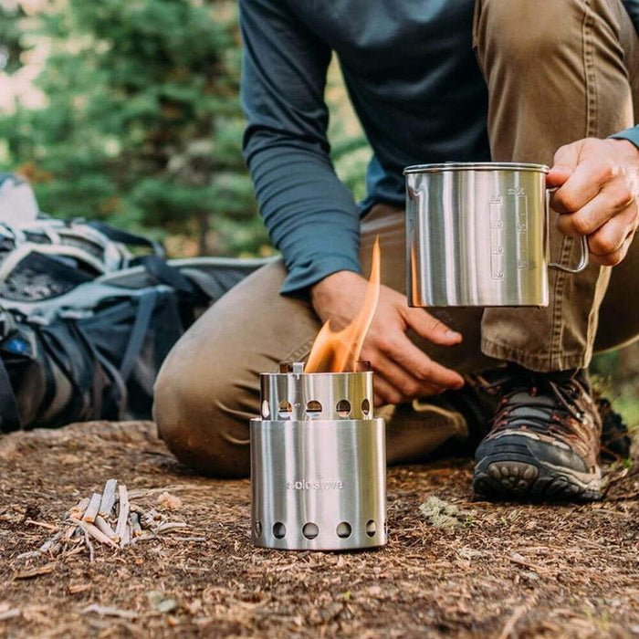 Solo Stove Lite Stainless Steel Camp Stove