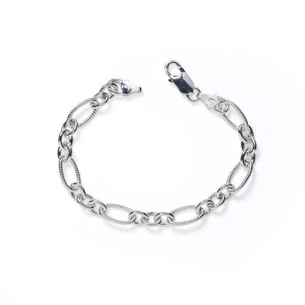 Southern Gates Sterling Silver Julia Link Bracelet, 7.5"