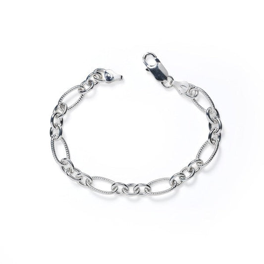 Southern Gates Sterling Silver Julia Link Bracelet, 7.5"