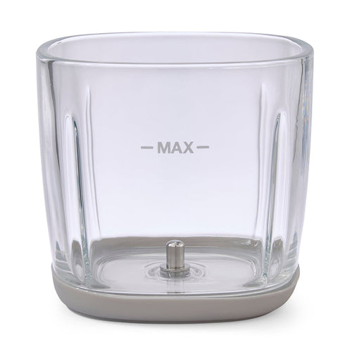 Spare Glass Chopping Bowl with Spindle & Anti-slip Ring