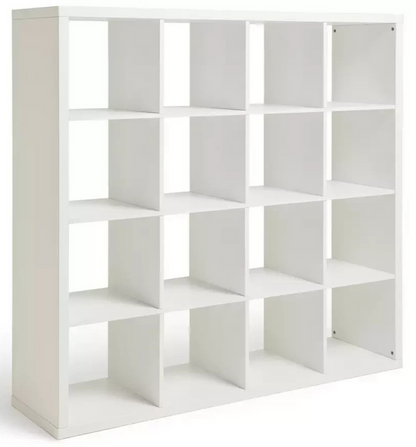 Squares Plus 16 Cube Storage Unit - White (B Grade)