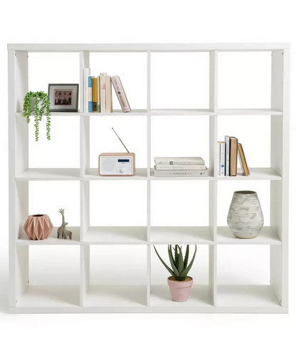 Squares Plus 16 Cube Storage Unit - White (B Grade)