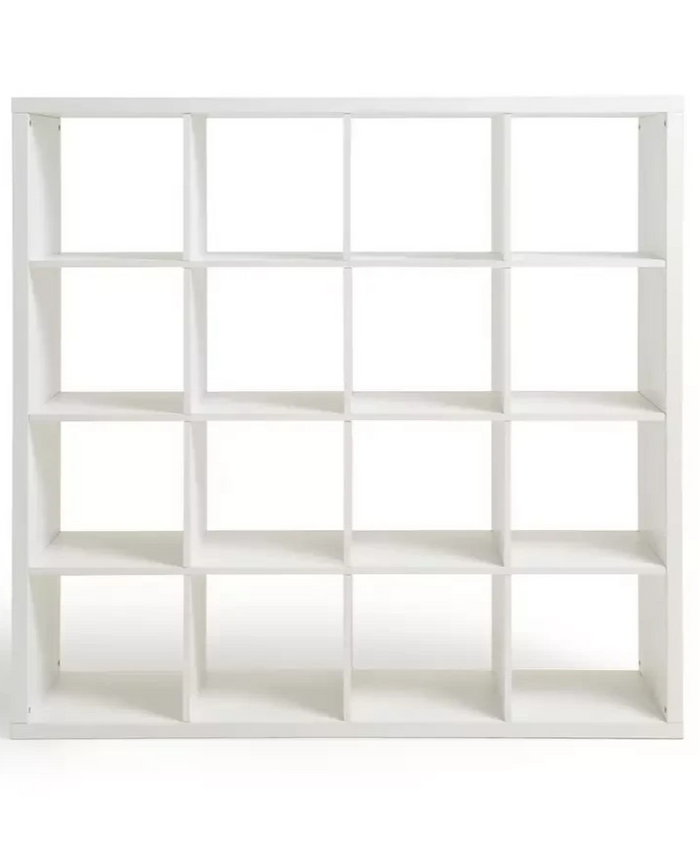 Squares Plus 16 Cube Storage Unit - White | Modular Home Storage