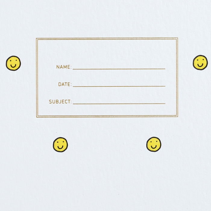 Standard Notebook - Smiley Face