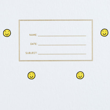 Standard Notebook - Smiley Face