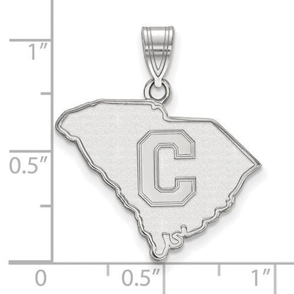 Sterling Silver LogoArt  Officially Licensed Large Citadel Pendant