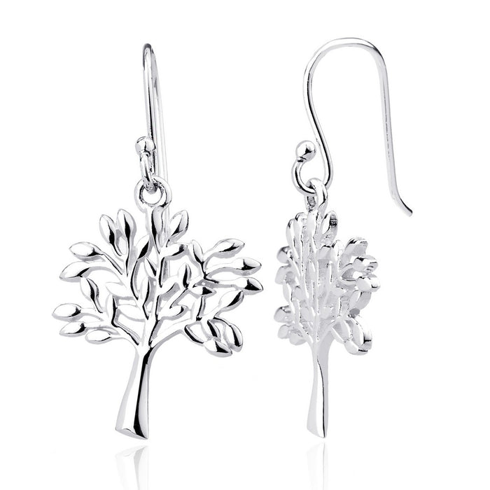 Sterling Silver Small Tree Earrings (96000)