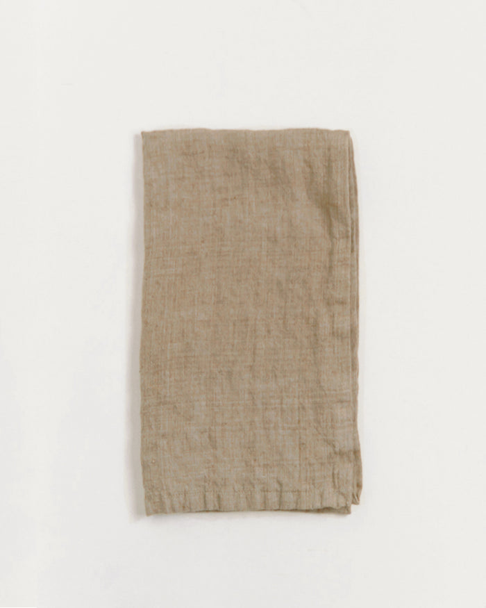 Stone Washed Linen Dinner Napkins