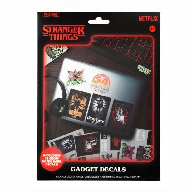 Stranger Things - 5 Glow in the Dark Gadget Decals