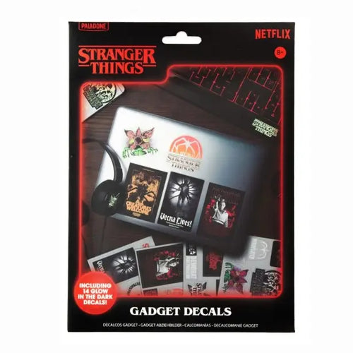 Stranger Things - 5 Glow in the Dark Gadget Decals