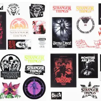 Stranger Things - 5 Glow in the Dark Gadget Decals