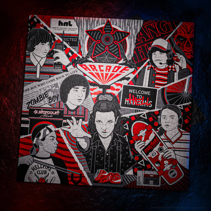 Stranger Things - Characters Jigsaw Puzzle