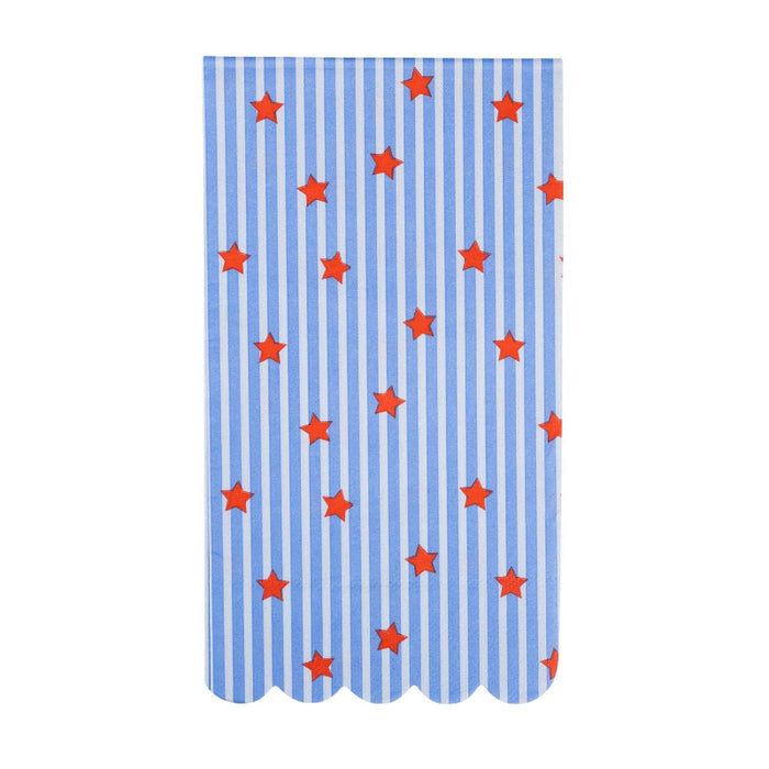 My Mind’s Eye Stripes and Stars Paper Guest Napkin