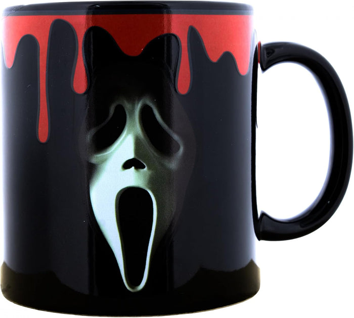 Surreal Entertainment Scream Ghostface 15oz Heat Change Ceramic Mug