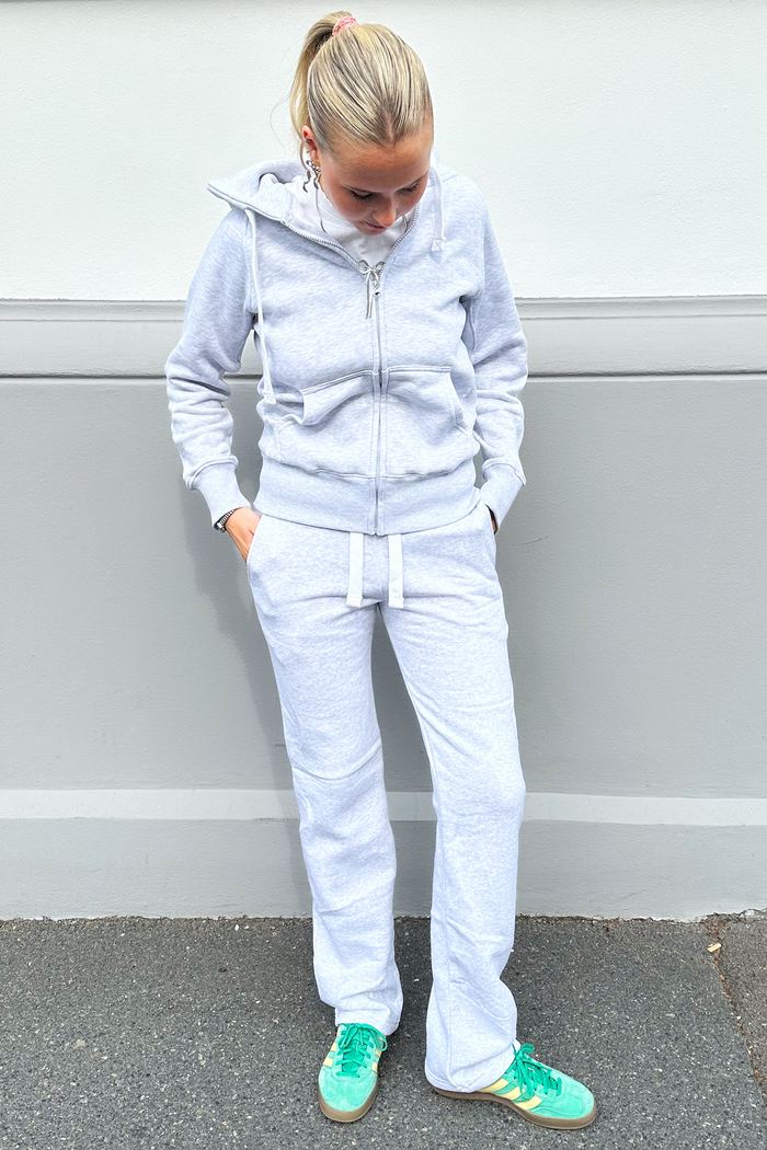 Sweatpant Girl Straight Leg Long Edition Light Grey