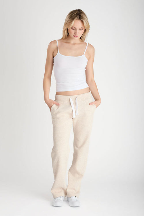 Sweatpants Girl Straight Latte melange